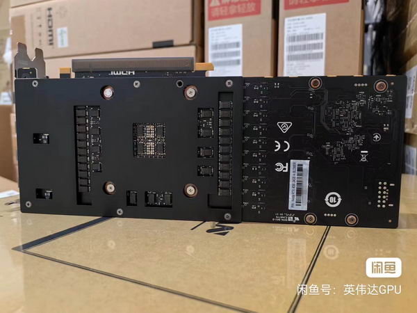 中国版 GeForce RTX 4090 AI 显卡流入某鱼 - 真卡图片抢先看插图1