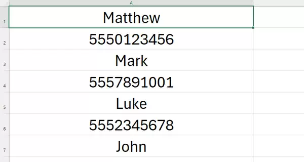 在 Excel 中重新排列数据的 4 种方法插图1