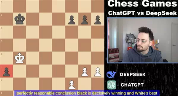 到底谁更聪明！DeepSeek下棋骗赢了ChatGPT：老外惊呼不得了