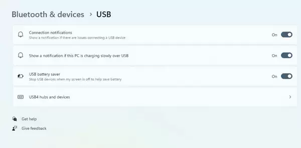 微软分享有关 Windows 11 中 USB 设置的更多信息