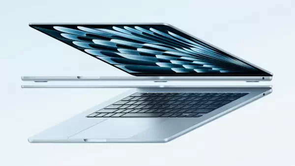 苹果更新 MacBook Air：配备 M4 芯片、全新天蓝色和更低的价格