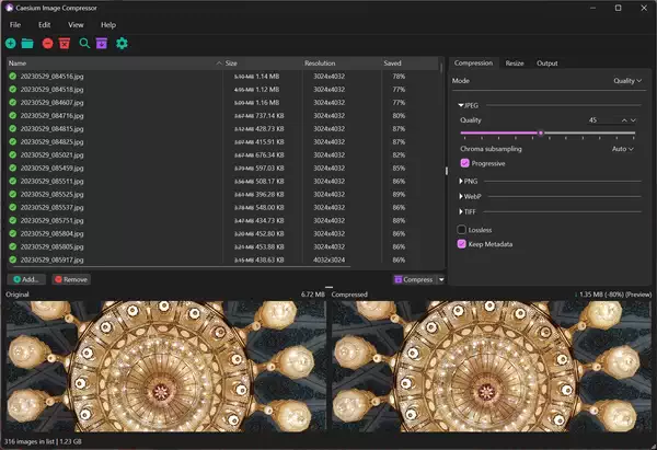 [WIN] Caesium Image Compressor v2.8.4 便携版