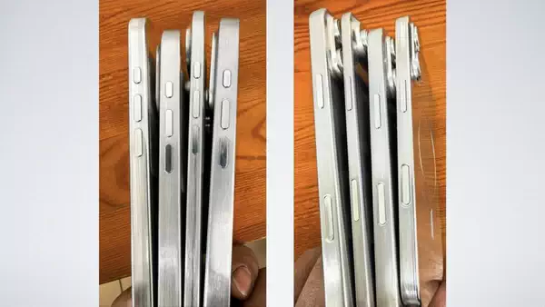 苹果 iPhone 17 全系金属模具泄露：摄像头 Deco 全都凸起